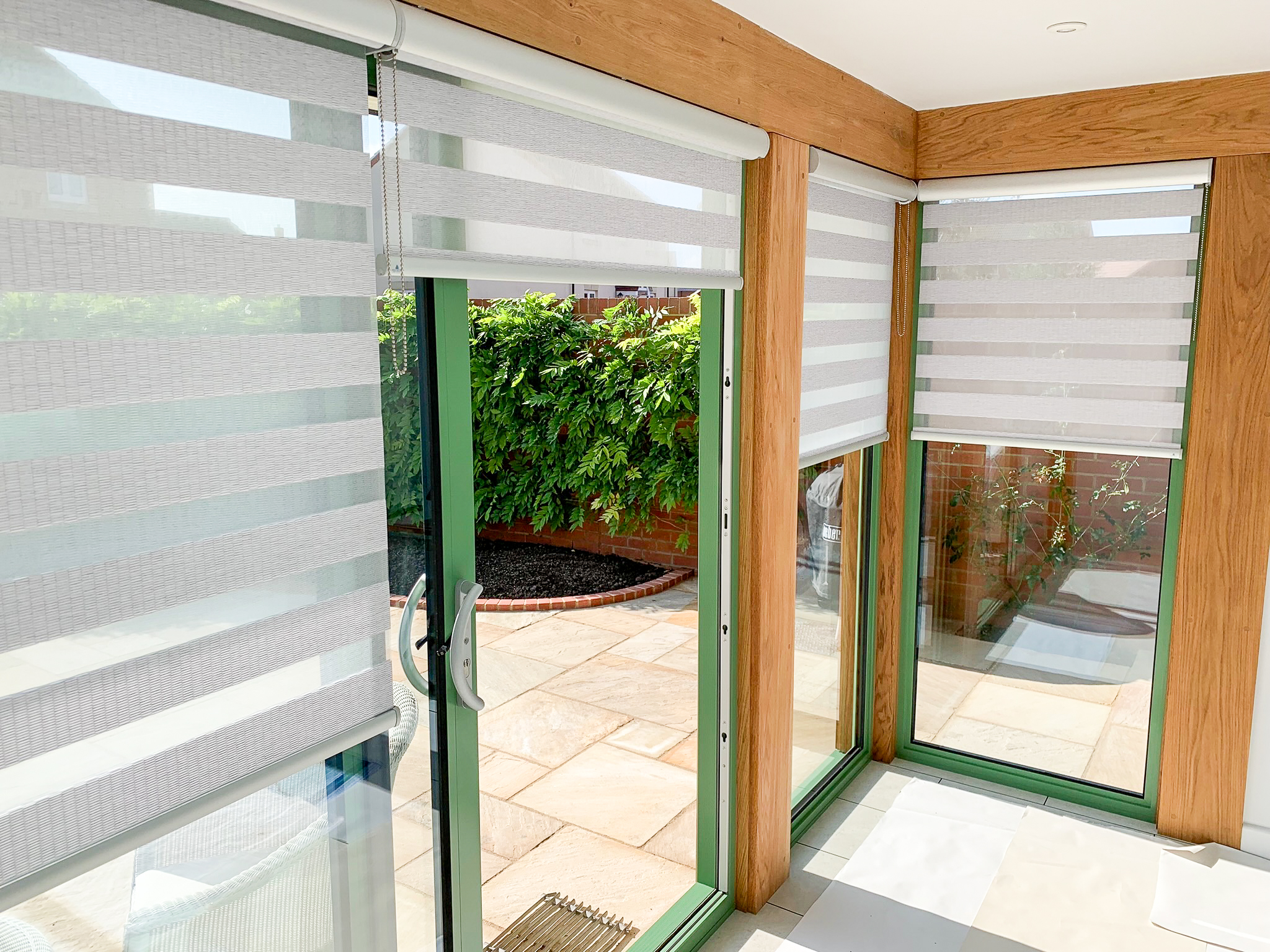Image of child safe Duorol blinds installed by Winchester Blinds